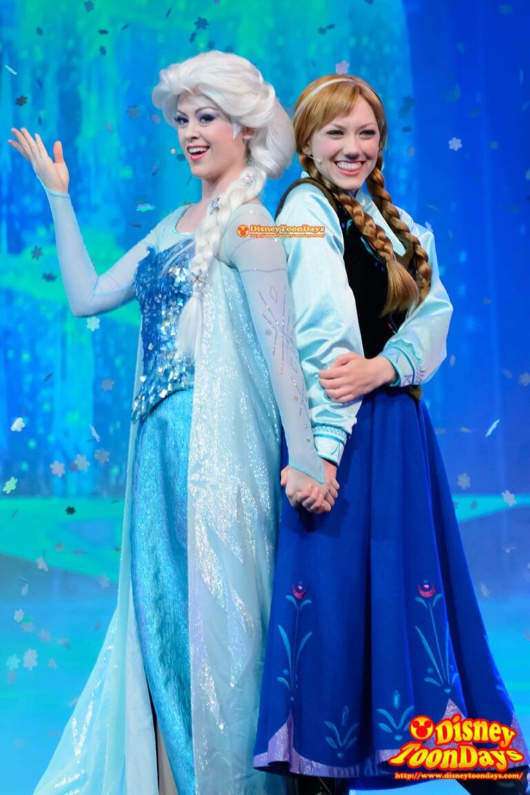 WDWのアナ雪ショー「For the First Time in Forever」でみんなで